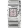OMEGA Constellation QUADRA MINI 20x15MM QTZ Pink Dial Watch 1537.73.00/15377300