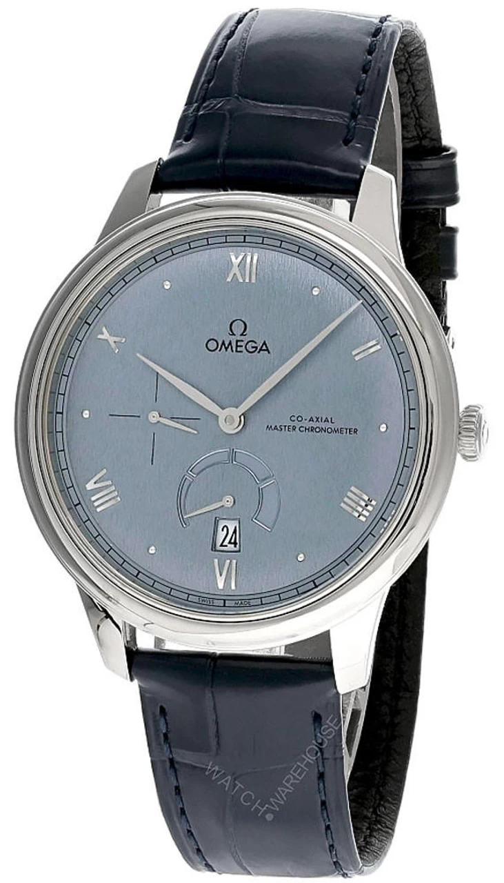 OMEGA De Ville Prestige 41MM Blue Leather Men's Watch 434.13.41.21.03.001 1 OMEGA De Ville Prestige 41MM Blue Leather Men's Watch 434.13.41.21.03.001