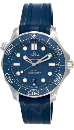OMEGA Seamaster 42MM Auto Blue Dial Men's Watch 210.32.42.20.03.001