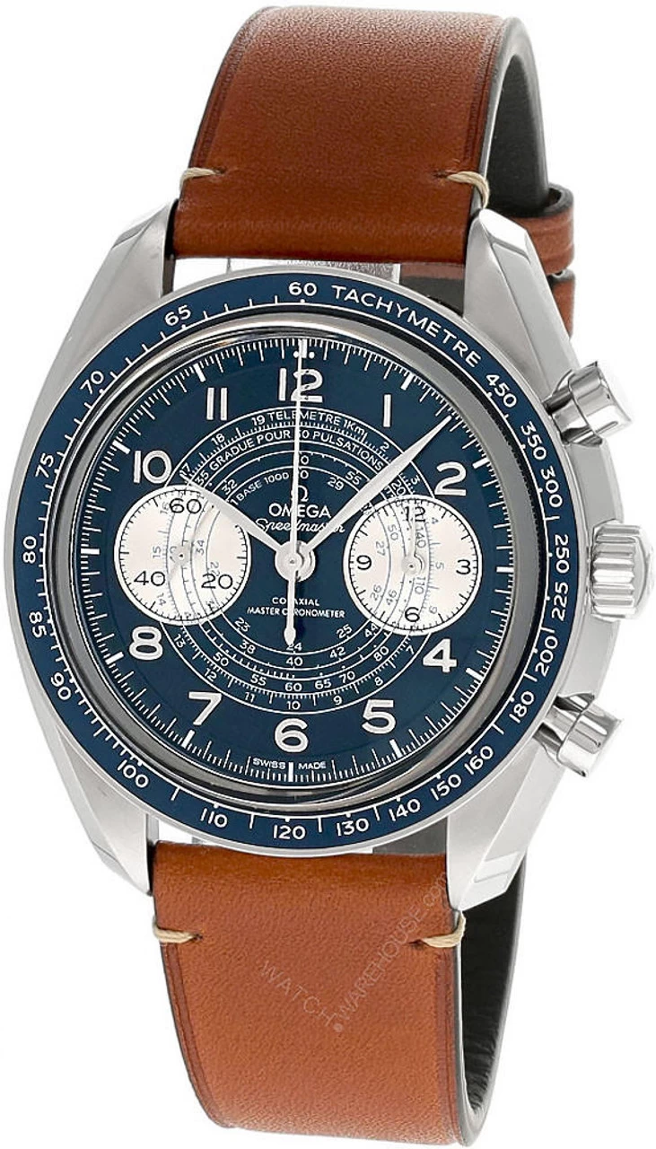 OMEGA Speedmaster Chronoscope 43MM AUTO Leather Men's Watch 329.32.43.51.03.001 1 OMEGA Speedmaster Chronoscope 43MM AUTO Leather Men's Watch 329.32.43.51.03.001