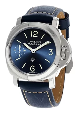 PANERAI Luminor Blu Mare 44MM Hand Wind Blue Dial Men's Watch PAM01085