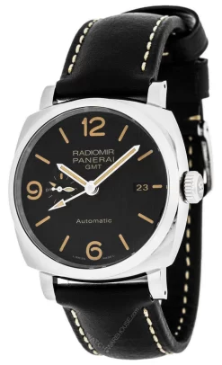PANERAI Radiomir 1940 3Days GMT Acciaio 45MM AUTO Men's Watch PAM00627