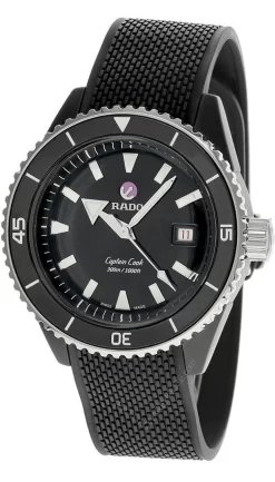 RADO Captain Cook AUTO 43MM High-Tech Ceramic Diver Men's Watch R32129158