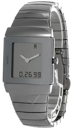RADO Diastar Digital High-Tech Ceramic Bracelet Men's Watch 193.0433.3