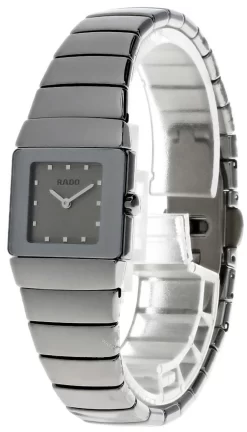 RADO Diastar Quartz Gray Dial Ceramic Women's Watch R13334122