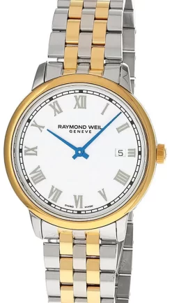 RAYMOND WEIL Toccata Quartz 39MM SS Two-Tone Men's Watch 5485-STP-00359