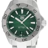 TAG HEUER Aquaracer AUTO 40MM SS Green Dial Men's Watch WBP2115.BA0627