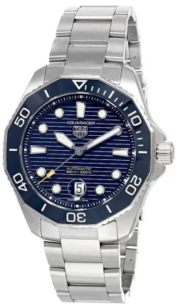 TAG HEUER Aquaracer Calibre 5 AUTO 43MM SS Men's Watch WBP201B.BA0632