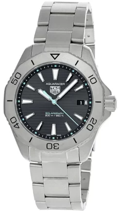 TAG HEUER Aquaracer Professional 200 Solargraph 40MM Titanium Men's Watch WBP1180.BF0000