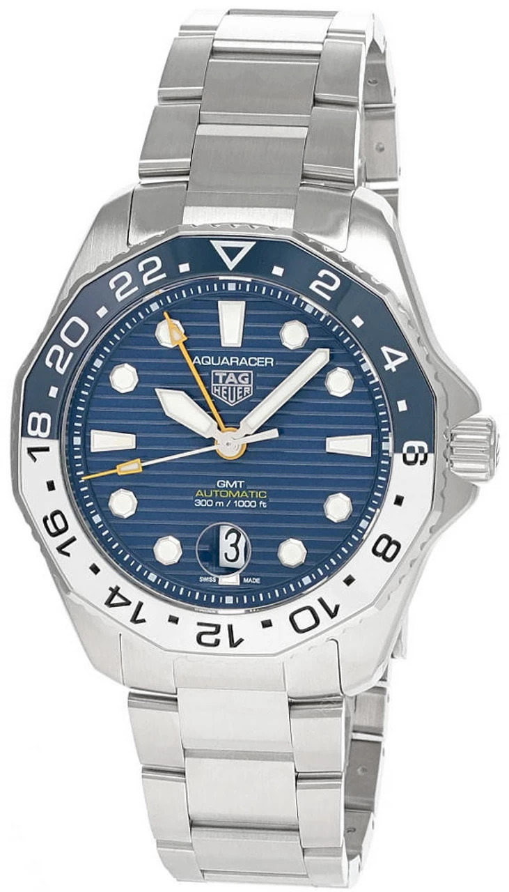 TAG HEUER Aquaracer Professional 300 GMT 43MM Men's Watch WBP2010.BA0632 1 TAG HEUER Aquaracer Professional 300 GMT 43MM Men's Watch WBP2010.BA0632