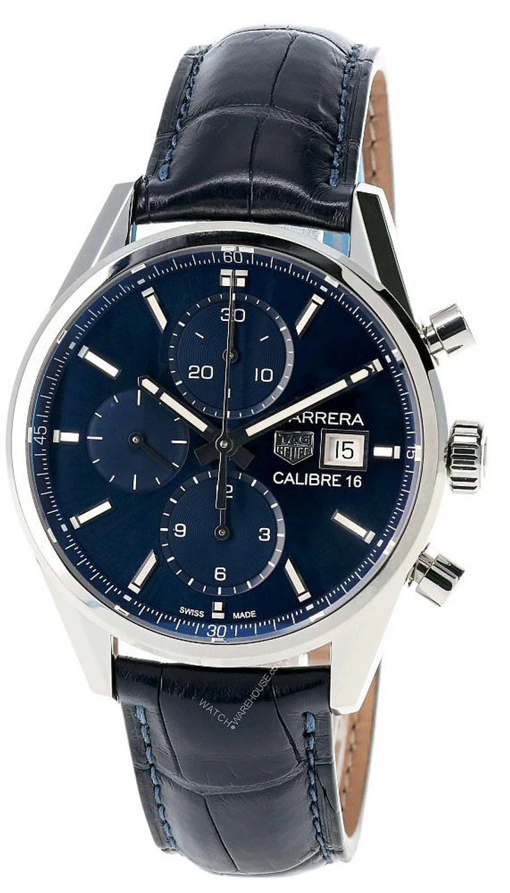 TAG HEUER Carrera 41MM CHRONO Blue Dial Men's Watch CBK2112.FC6292 1 TAG HEUER Carrera 41MM CHRONO Blue Dial Men's Watch CBK2112.FC6292