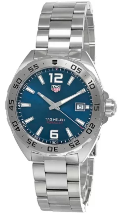TAG HEUER Formula-1 41MM Blue Sunray Dial Men's Watch WAZ1118.BA0875