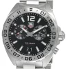 TAG HEUER Formula-1 41MM Quartz SS Black Dial Men's Watch WAZ111A.BA0875