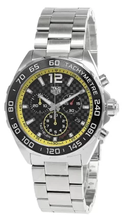 TAG HEUER Formula 1 CHRONO Quartz BLK Dial Men's Watch CAZ101AC.BA0842