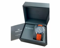 TAG Heuer Formula 1 Chronograph Blue Dial Orange Rubber Watch With 3 Subdials CAZ1014.FT8028 -Fashion Accessories Shop tag heuer watches tag heuer formula 1 chronograph blue dial orange rubber watch with 3 subdials caz1014ft8028 92423.1686351448