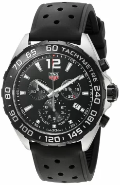TAG HEUER Formula-1 Chronograph Rubber Men's Watch CAZ1010.FT8024