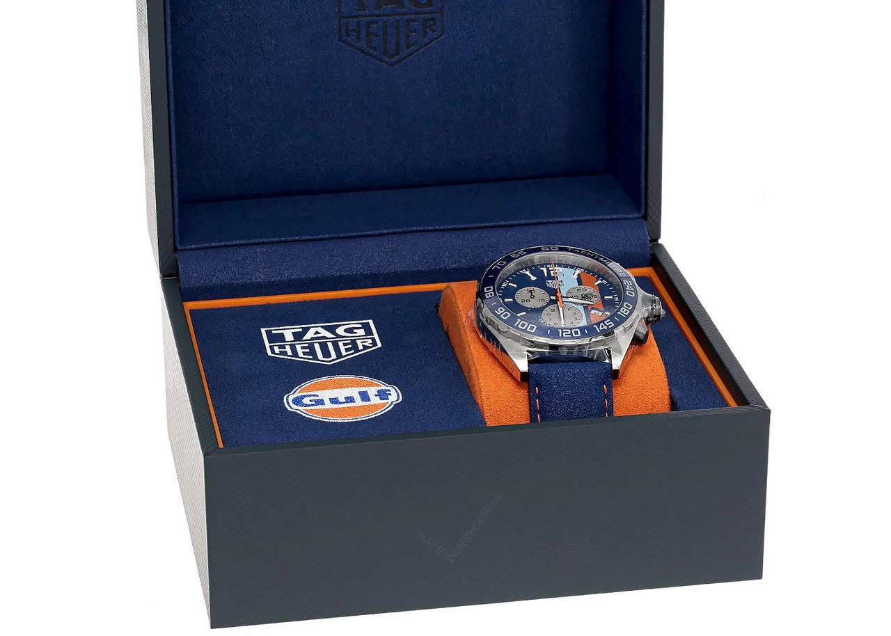 TAG HEUER Formula1 CHRONO Multicolor Dial Men's Watch CAZ101N.FC8243 - Image 4