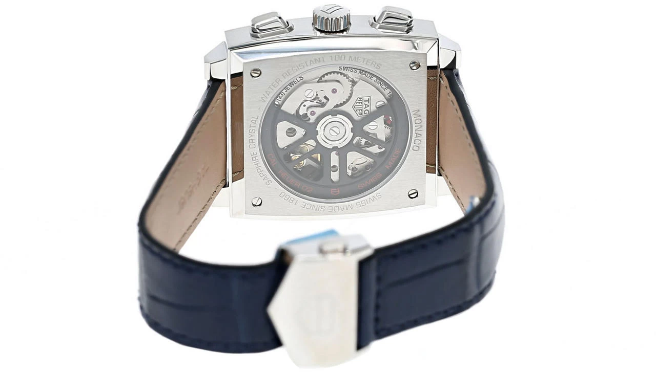 TAG HEUER Monaco 39MM CHRONO AUTO Men's Watch CBL2111.FC6453 3 TAG HEUER Monaco 39MM CHRONO AUTO Men's Watch CBL2111.FC6453 - Image 3