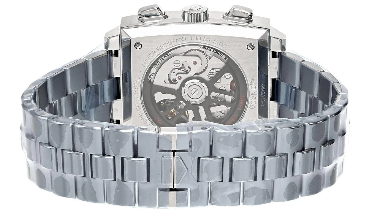 TAG HEUER Monaco AUTO 39MM SS Blue Dial Men's Watch CBL2111.BA0644 3 TAG HEUER Monaco AUTO 39MM SS Blue Dial Men's Watch CBL2111.BA0644 - Image 3