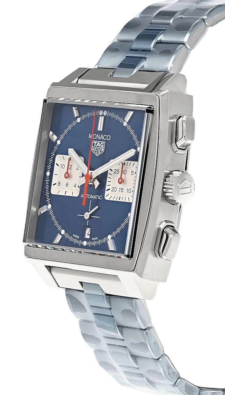 TAG HEUER Monaco AUTO 39MM SS Blue Dial Men's Watch CBL2111.BA0644 2 TAG HEUER Monaco AUTO 39MM SS Blue Dial Men's Watch CBL2111.BA0644 - Image 2