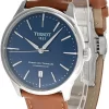 TISSOT Chemin Des Tourelles 39MM AUTO Brown Leather Men's Watch T139.807.16.041.00