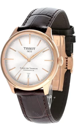 TISSOT Chemin Des Tourelles 39MM AUTO Silver Dial Men's Watch T139.807.36.031.00