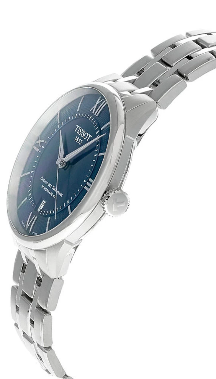 TISSOT Chemin Des Tourelles AUTO 39MM Blue Dial Men's Watch T139.807.11.048.00 2 TISSOT Chemin Des Tourelles AUTO 39MM Blue Dial Men's Watch T139.807.11.048.00 - Image 2