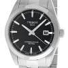 TISSOT Gentleman AUTO 40MM SS Black Dial Men's Watch T127.407.11.051.00