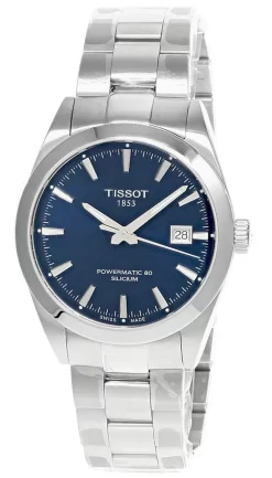 TISSOT Gentleman Powermatic 80 40MM Blue Dial Men's Watch T1274071104100