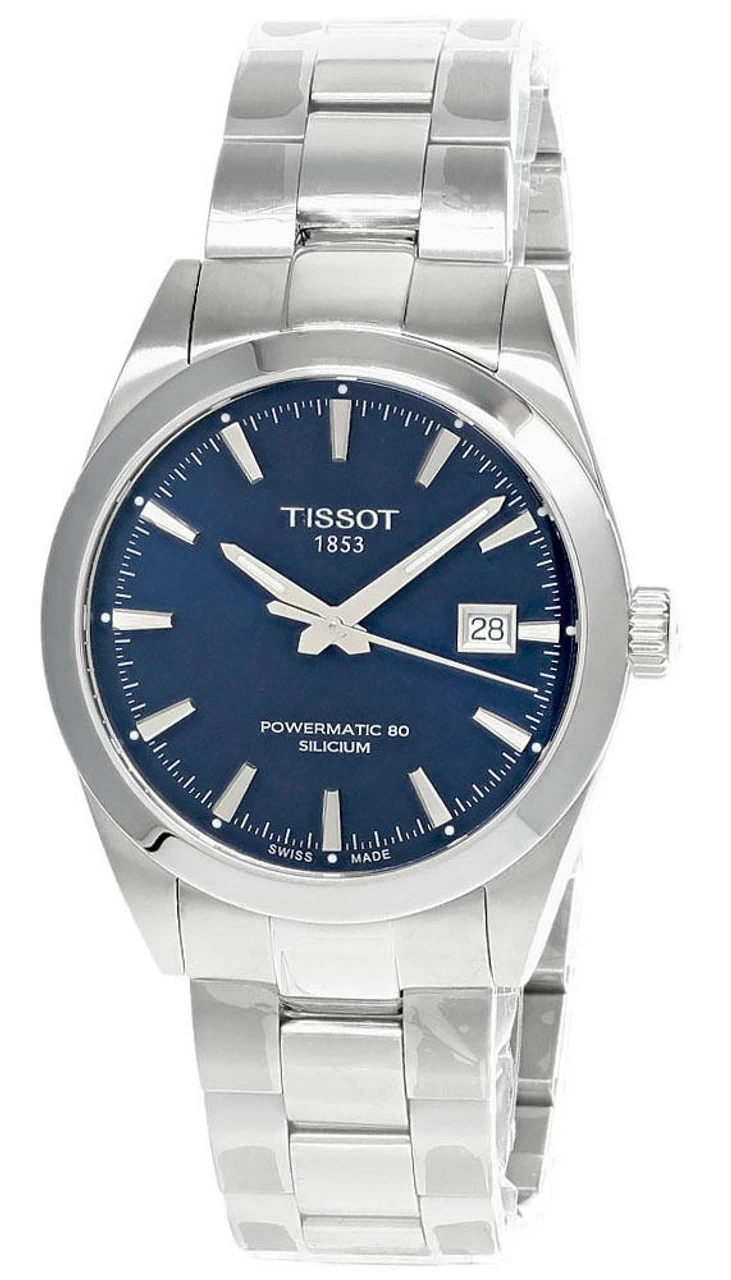 TISSOT Gentleman Powermatic 80 40MM Blue Dial Men's Watch T1274071104100 1 TISSOT Gentleman Powermatic 80 40MM Blue Dial Men's Watch T1274071104100