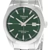 TISSOT Gentleman Powermatic 80 40MM Green Dial Men's Watch T127.407.11.091.01