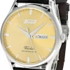 TISSOT Heritage Visodate AUTO 42MM Leather Men's Watch T118.430.16.021.00
