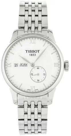 TISSOT Le Locle 38.5MM AUTO SS Silver Dial Men's Watch T0064281103800
