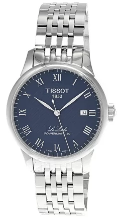 TISSOT Le Locle Powermatic 80 SS Blue Dial Men's Watch T006.407.11.043.00