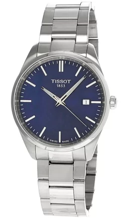 TISSOT PR 100 Quartz 40MM SS Blue Dial Men's Watch T150.410.11.041.00