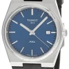 TISSOT PRX 40MM Quartz SS Blue Dial Rubber Men's Watch T137.410.17.041.00