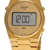 TISSOT PRX Digital 40MM Quartz SS Gold Men's Watch T137.463.33.020.00