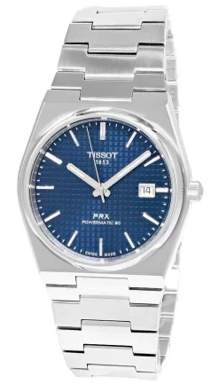 TISSOT PRX Powermatic 80 40MM SS Blue Dial Men's Watch T137.407.11.041.00