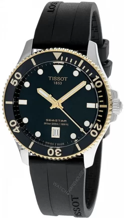 TISSOT Seastar 1000 Quartz 40MM Rubber Men's Watch T120.410.27.051.00