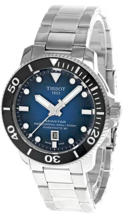 TISSOT Seastar 2000 Professional 46MM SS Blue Dial Men's Watch T120.607.11.041.01