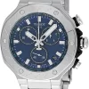 TISSOT T-Race CHRONO 45MM Quartz SS Blue Dial Men's Watch T141.417.11.041.00