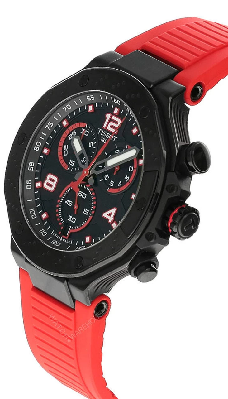 TISSOT T-Race MotoGP 2023 Limited Edition 45MM Rubber Men's Watch T141.417.37.057.01 2 TISSOT T-Race MotoGP 2023 Limited Edition 45MM Rubber Men's Watch T141.417.37.057.01 - Image 2