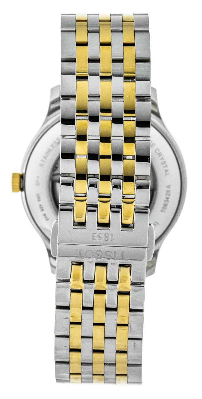 TISSOT Tradition Automatic SM Second 2Tone Men's Watch T063.428.22.038.00 3 TISSOT Tradition Automatic SM Second 2Tone Men's Watch T063.428.22.038.00 - Image 3