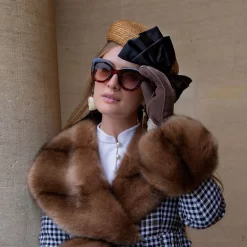 Women’s Handsewn Three-Point Lambskin Gloves -Fashion Accessories Shop womens lambskin gloves mahogany