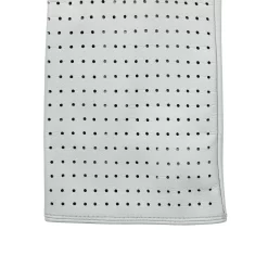 Women’s Perforated Leather Gloves -Fashion Accessories Shop womens perforated leather gloves cuff silver