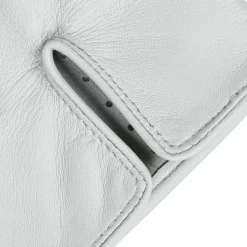 Women’s Perforated Leather Gloves -Fashion Accessories Shop womens perforated leather gloves palm vent silver